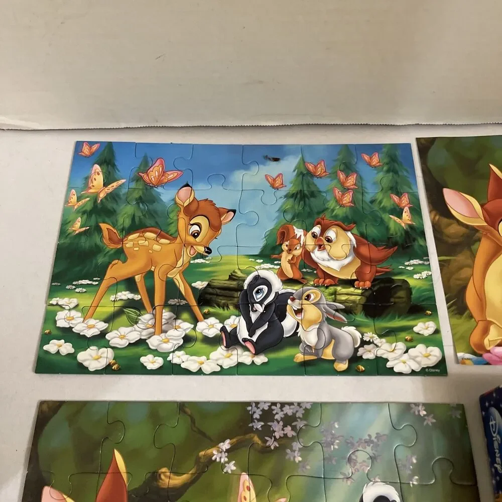Ravensburge Bambi Puzzle 2x24 Pieces Disney Complete